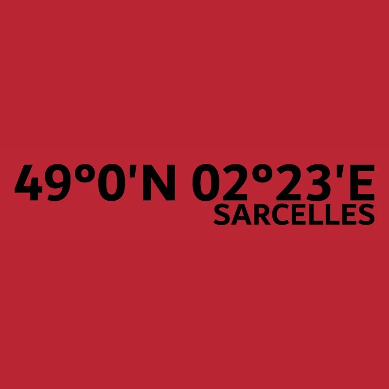 Sarcelles coordinates