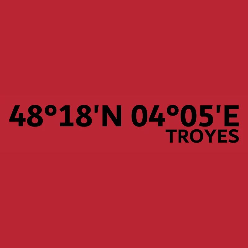 Troyes coordinates