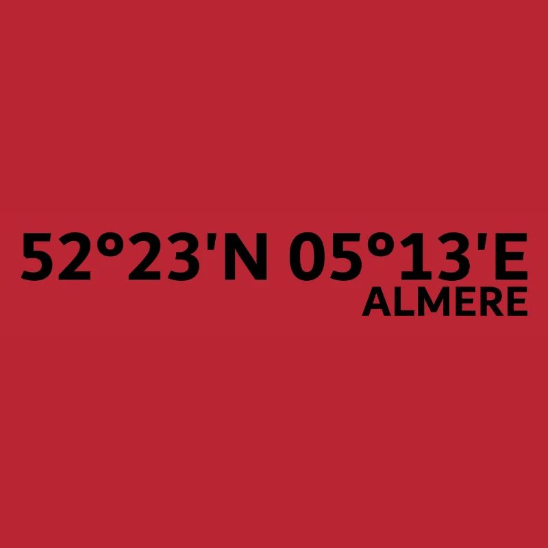 Coordonnées d’Almere