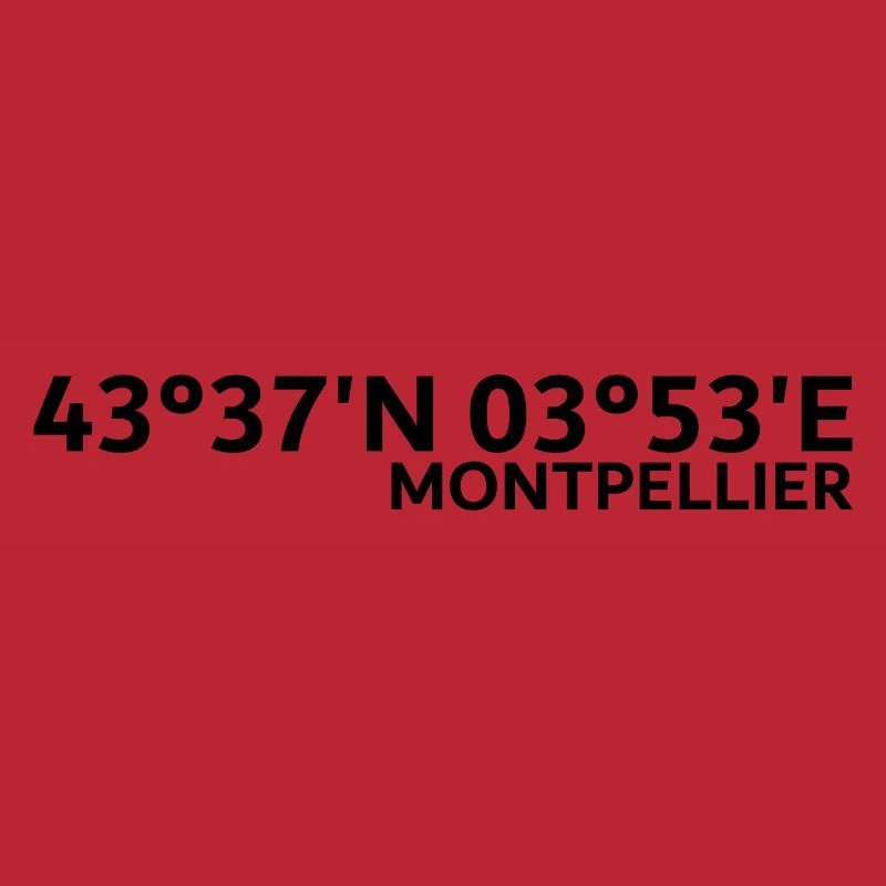 Montpellier Coordinates