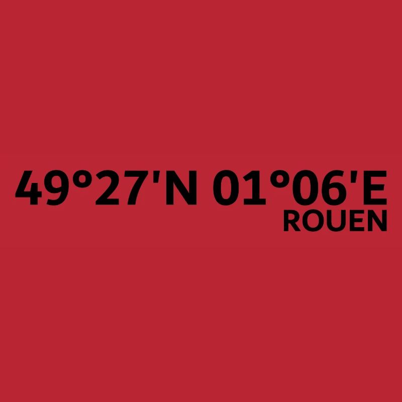 Rouen Coordinates