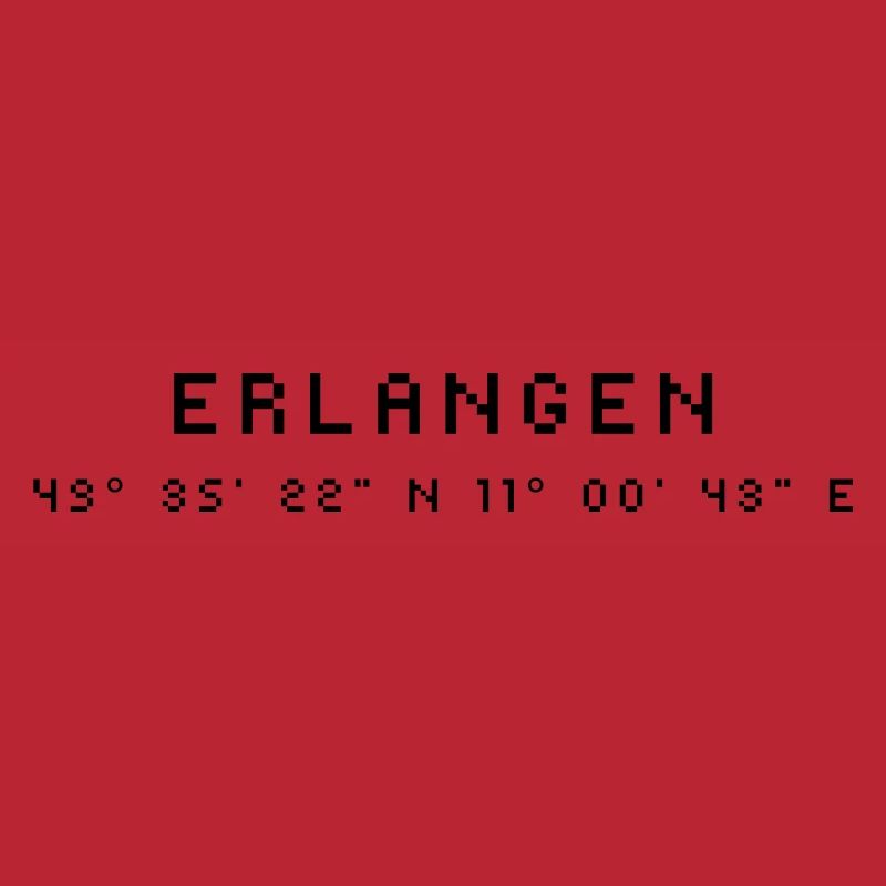 Coordonnées d’Erlangen
