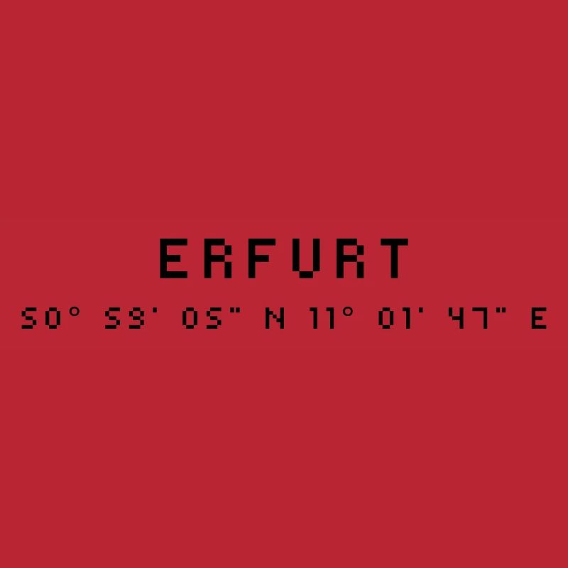 Erfurt coordinates