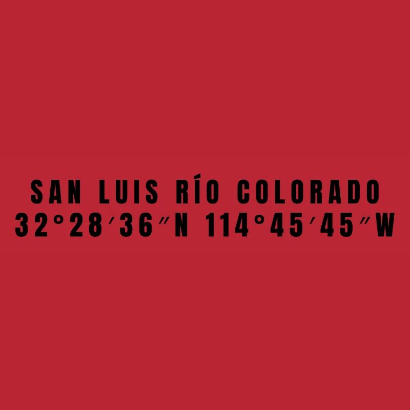 San Luis Río Colorado Mexico Coordinates