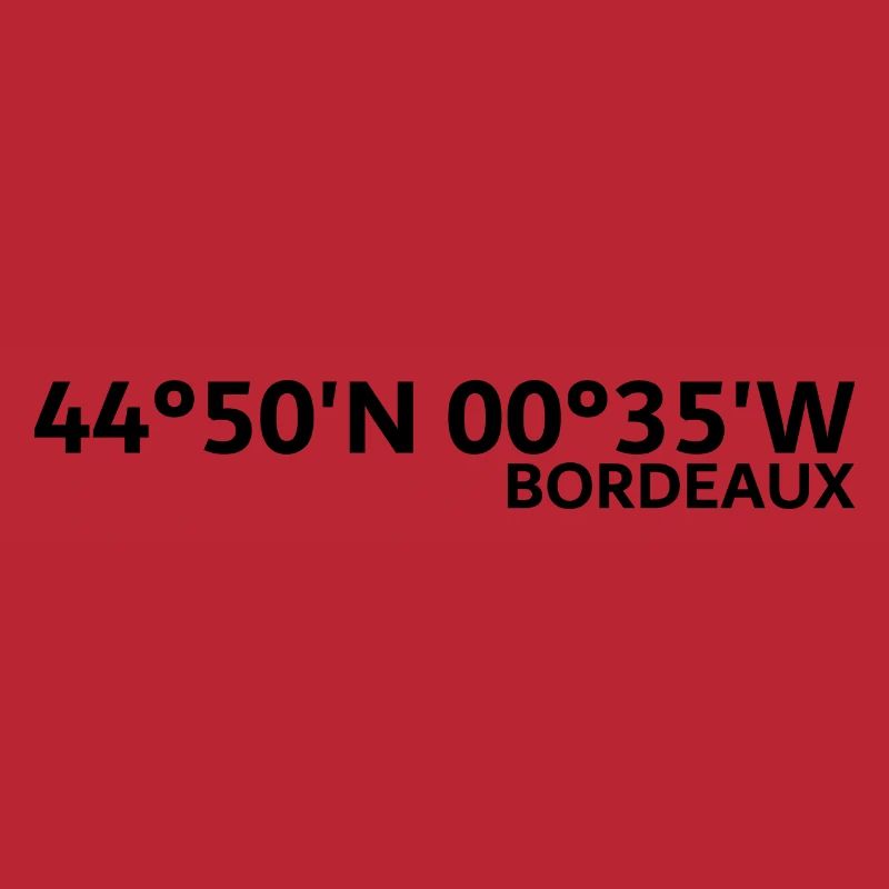 Bordeaux coordinates