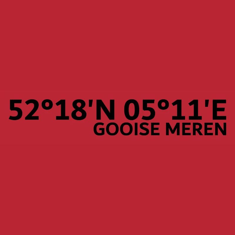 Gooise Meren coordinates