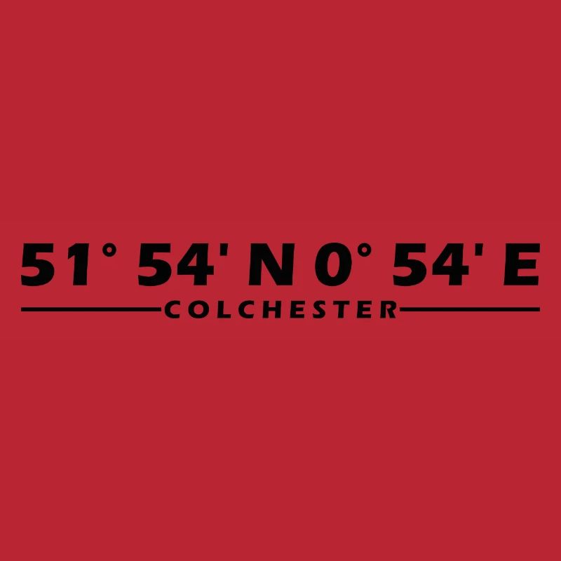Colchester Coordinates