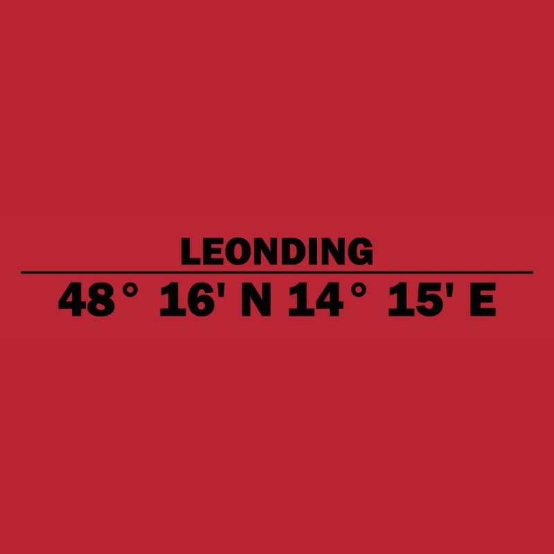 Coordonnées de Leonding