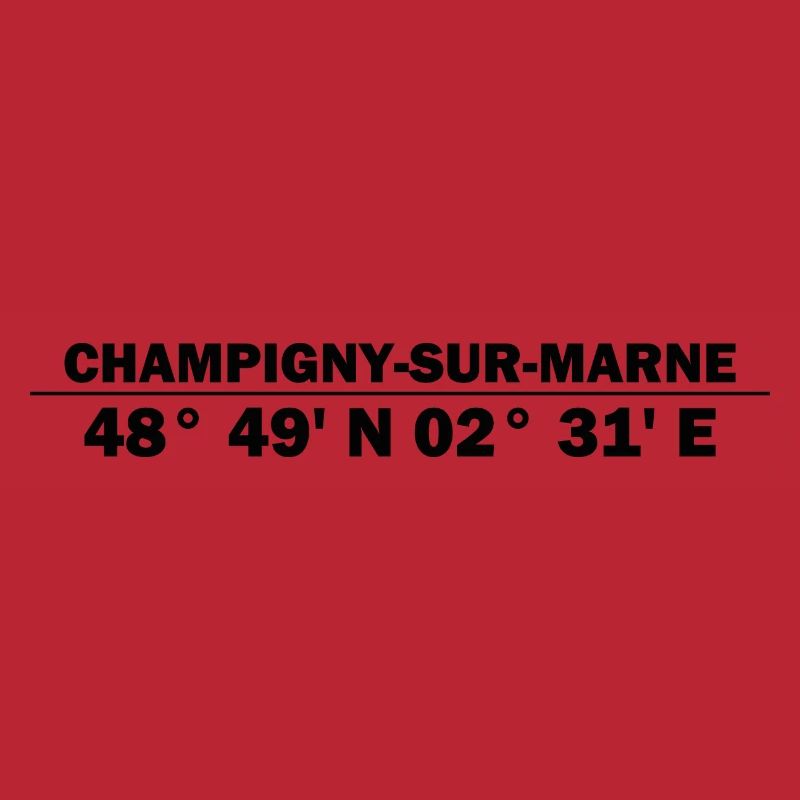 Champigny-sur-Marne coordinates