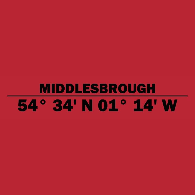 Coordonnées de Middlesbrough