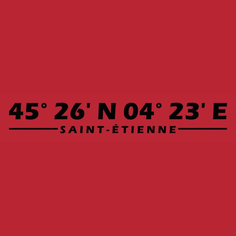 Saint-Étienne Coordinates