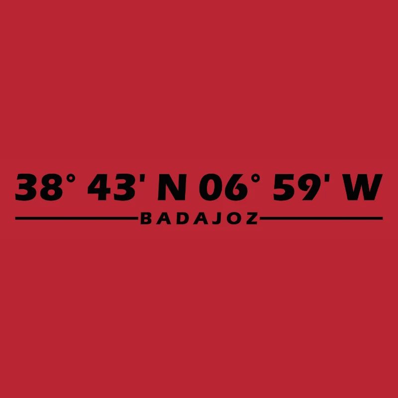 Badajoz Coordinates