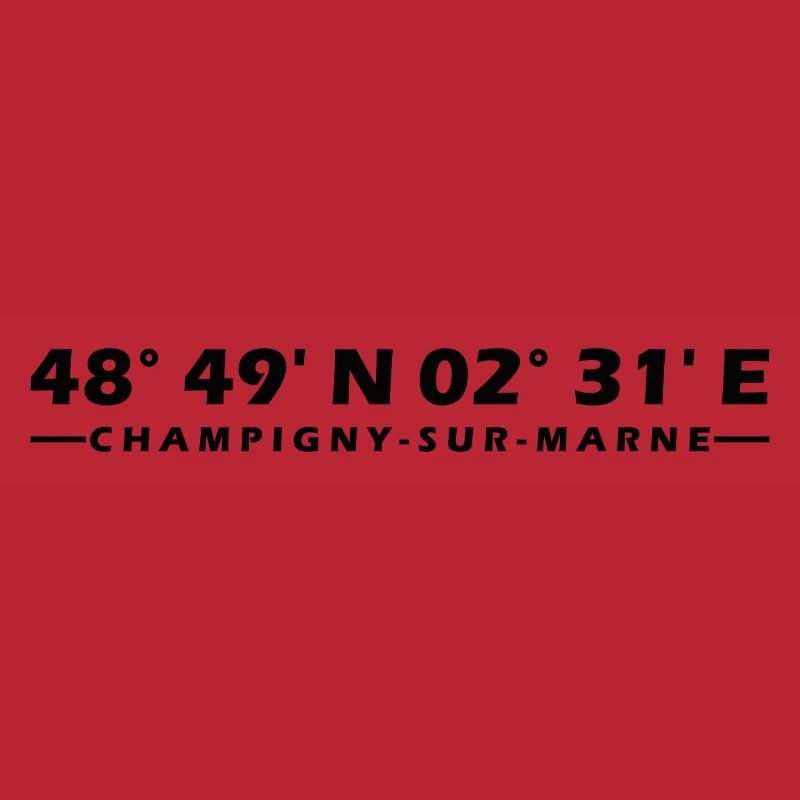 Champigny-sur-Marne coordinates