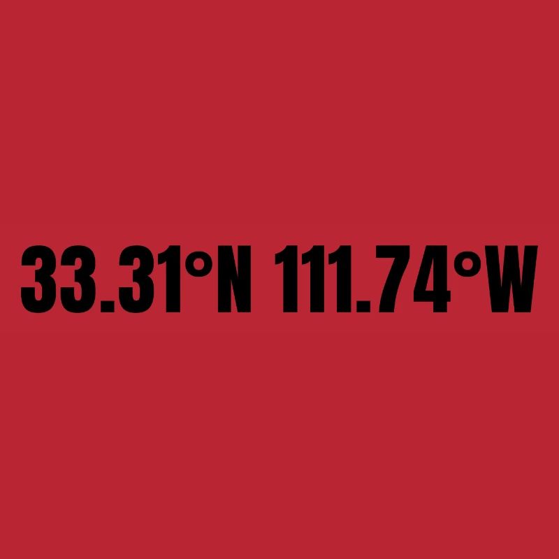 Gilbert, Arizona, USA Coordinates