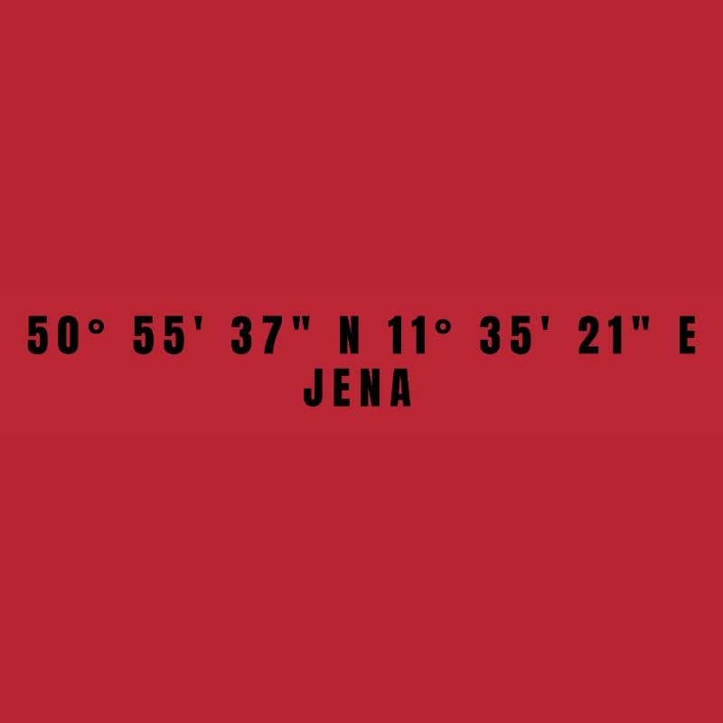 Jena, Thuringia Coordinates
