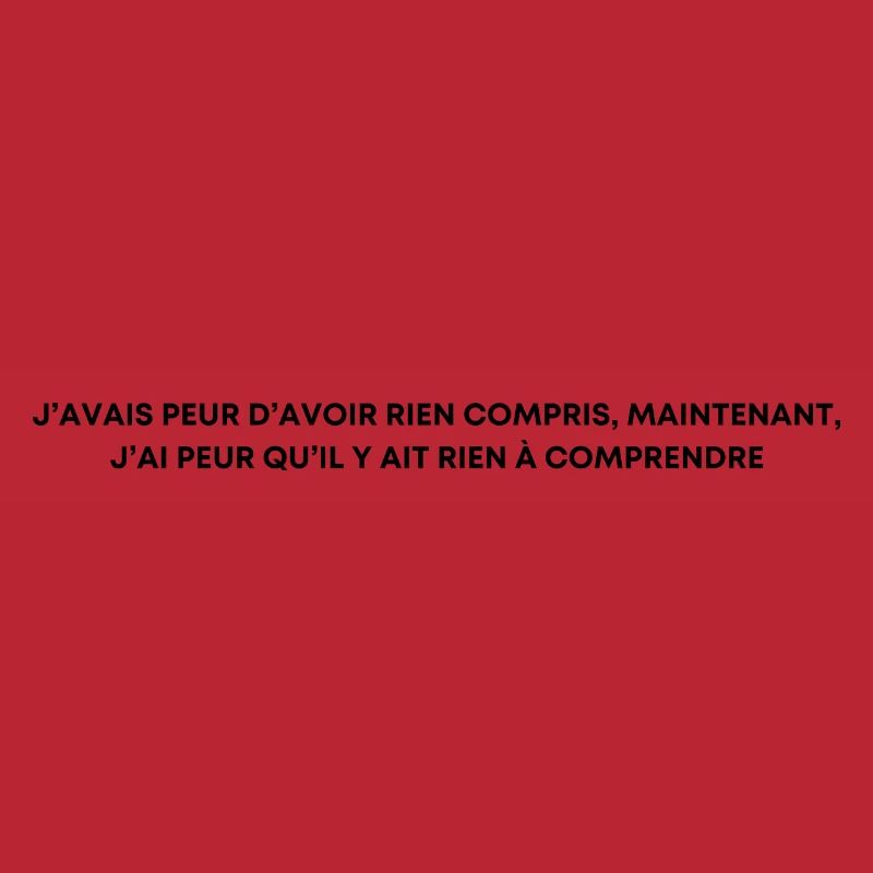 J'avais peur d'avoir rien compris - Orelsan