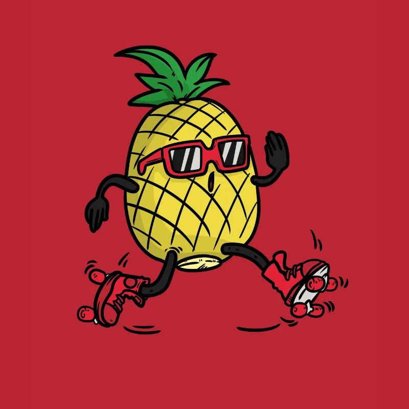 Pineapple Roller Skates, Pineapple Inliner