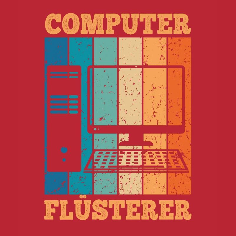 Computerflüsterer Informatiker Retro PC Computer