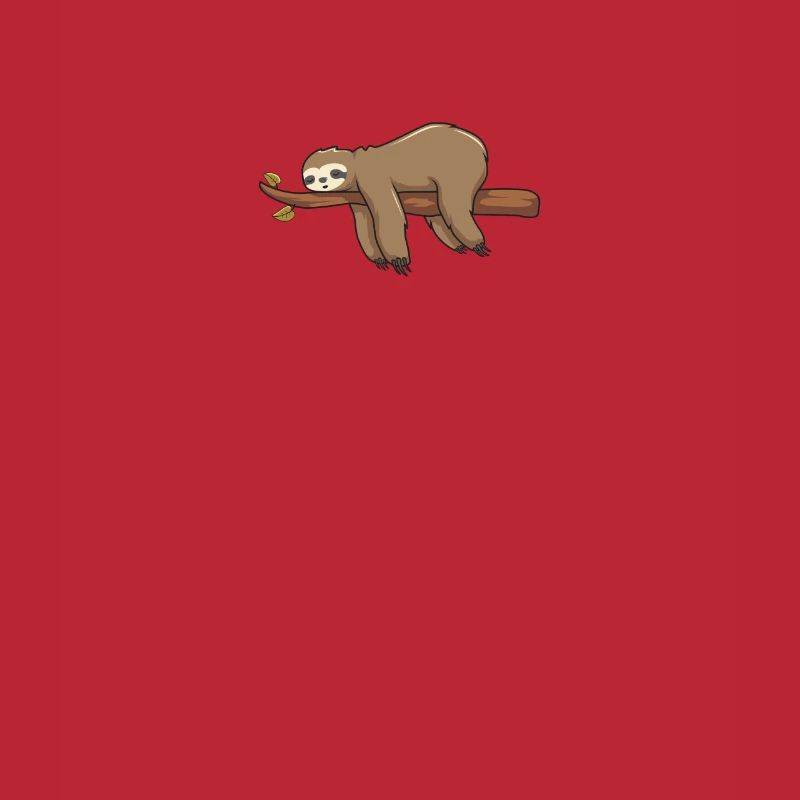 Sloth Lazy Chill Relax Entspannen Geschenkidee