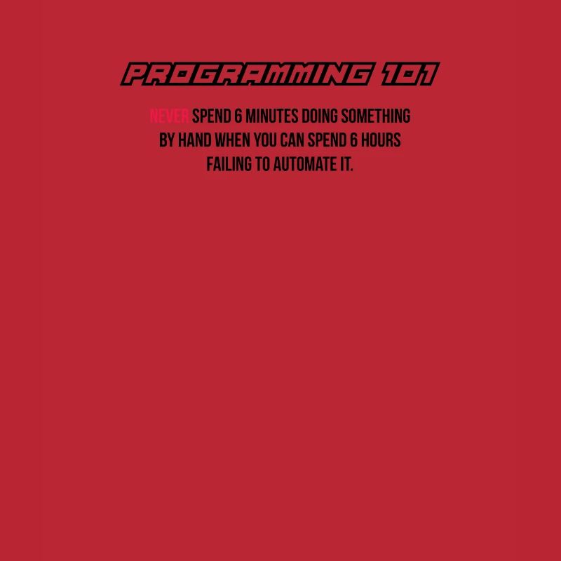 Funny automation, programming, computer science