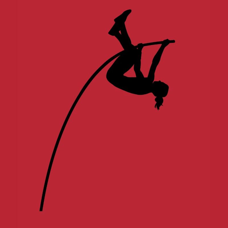 Pole vault athletics jumper gift