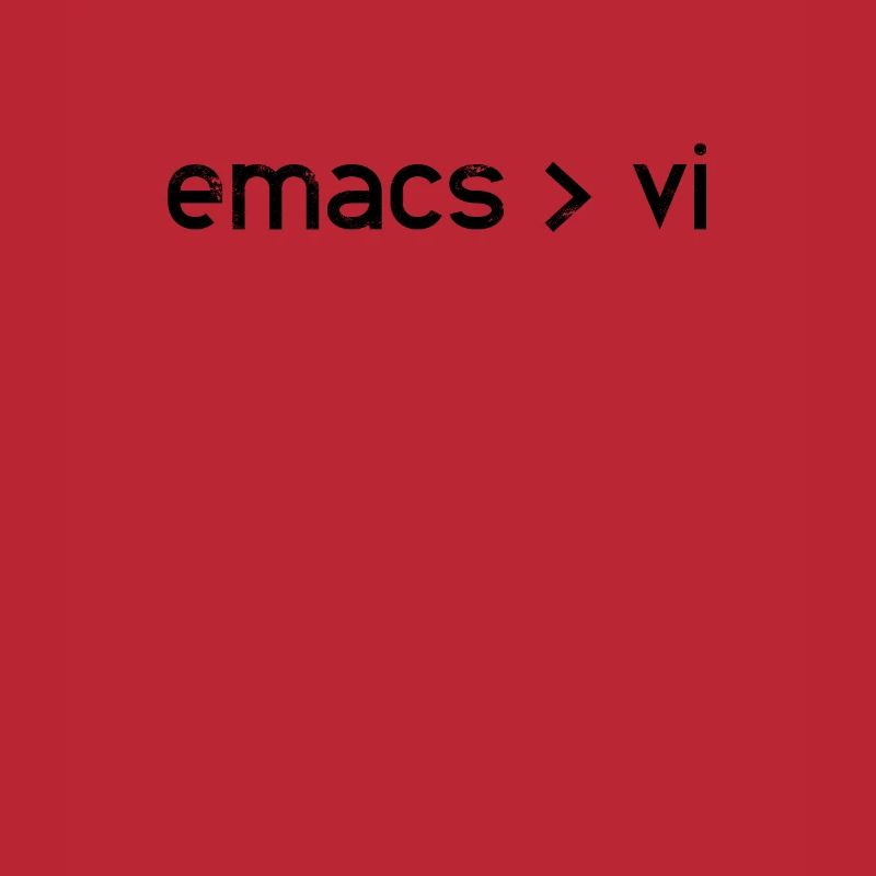 Emacs > Vi - Entwickler von Computerprogrammierern