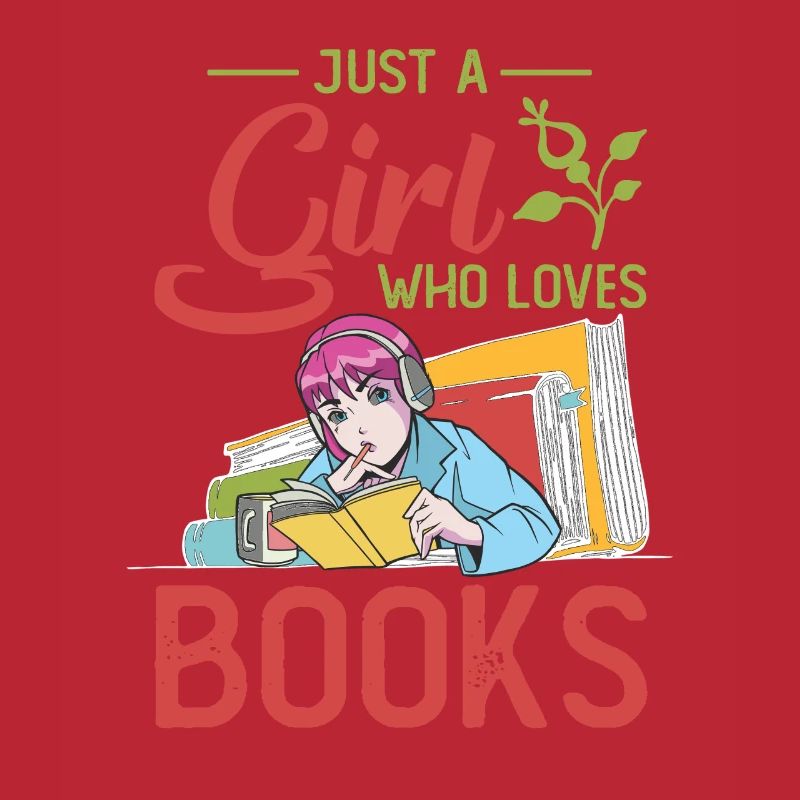 Mädchen, Das Bücher Bücherwurm-lesebuch-leser