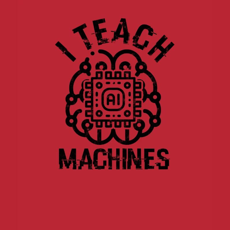 I Teach Machines AI Machine Learning -