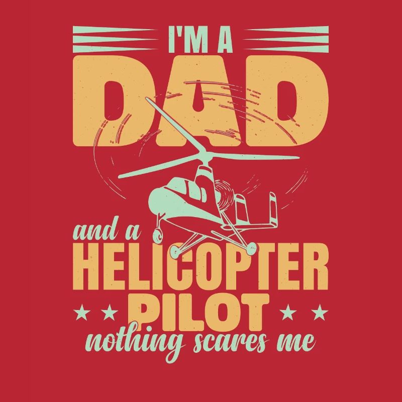 Hubschrauberpilot Papa