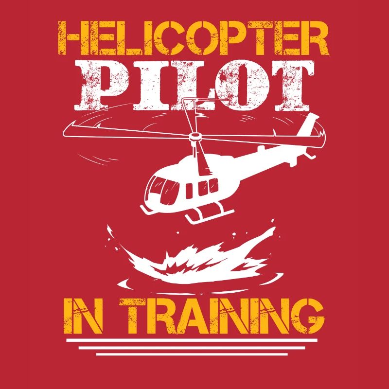 Hubschrauberpilot in Ausbildung