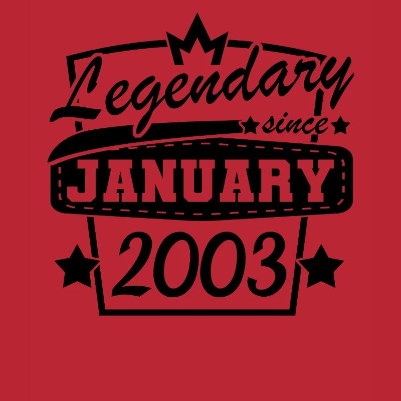Geburtstag Januar 2003 Retro