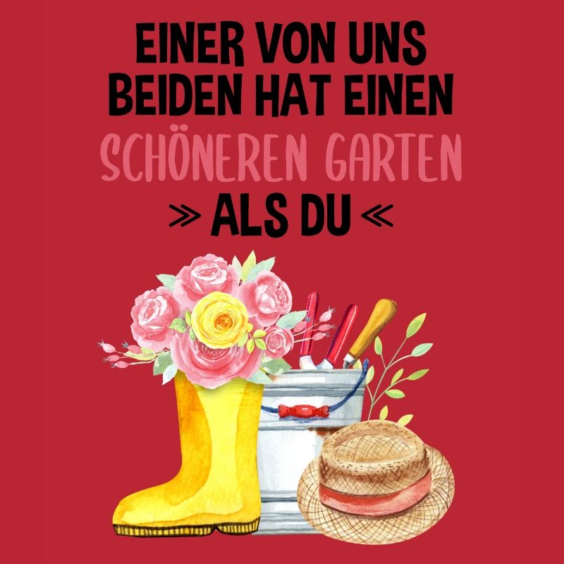 Garten Lustiger Spruch Hobby Gärtner Geschenkidee