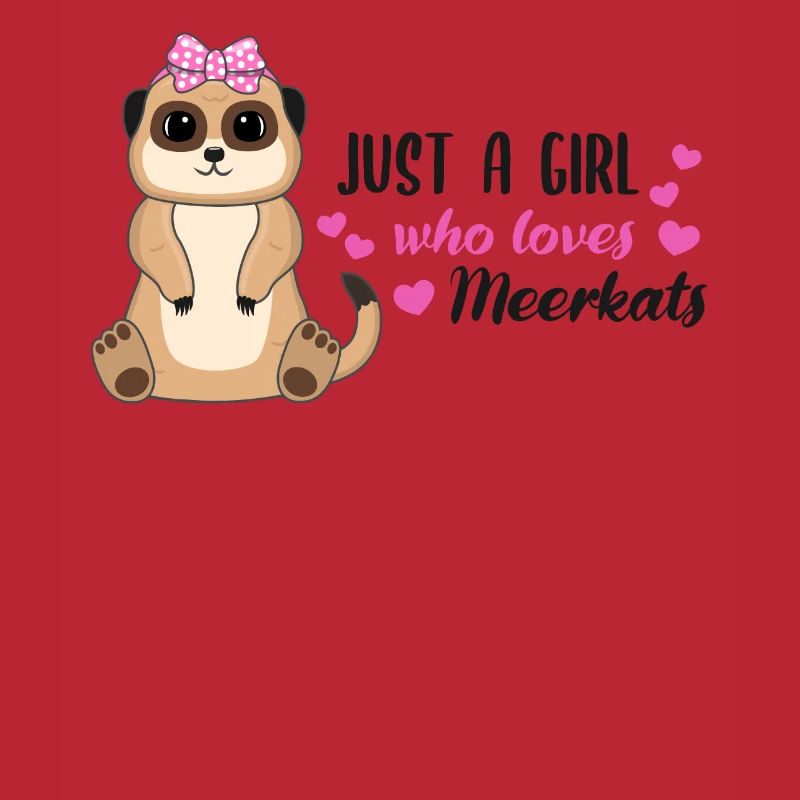 Erdmännchen Spruch Geschenk Damen Mädchen