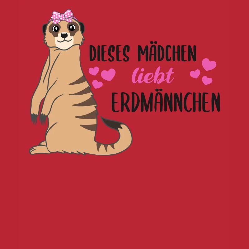 Erdmännchen Spruch Geschenk Damen Mädchen