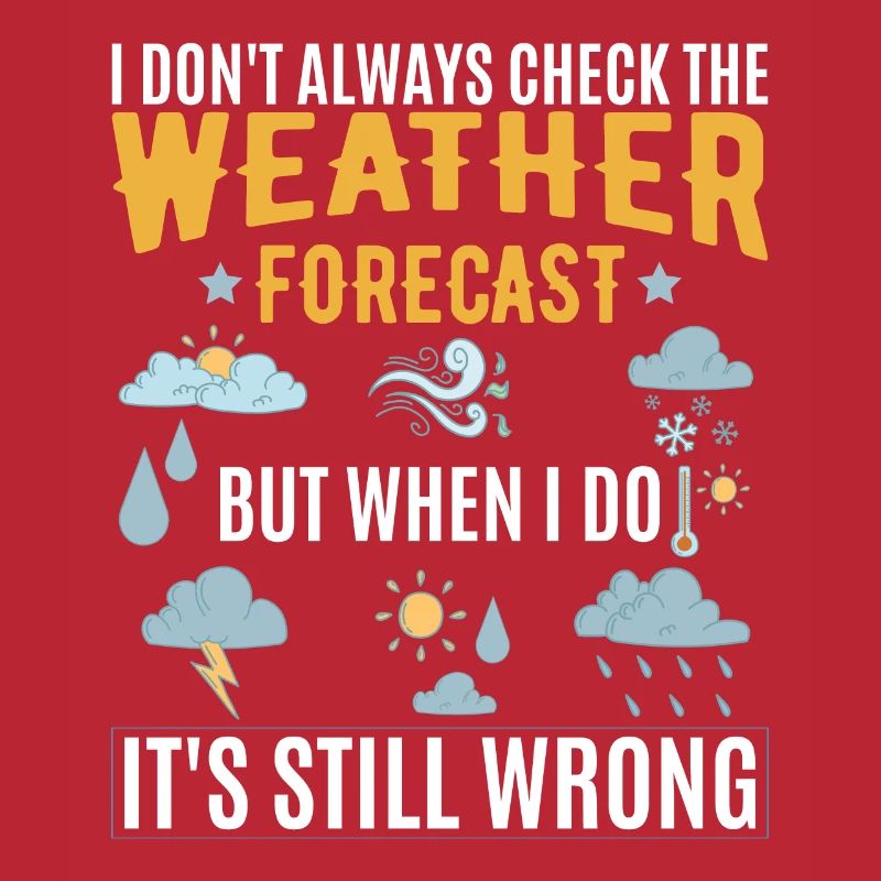 I Don't Always Check The Weather Forecast