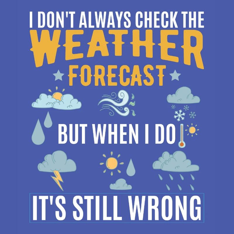 I Don't Always Check The Weather Forecast