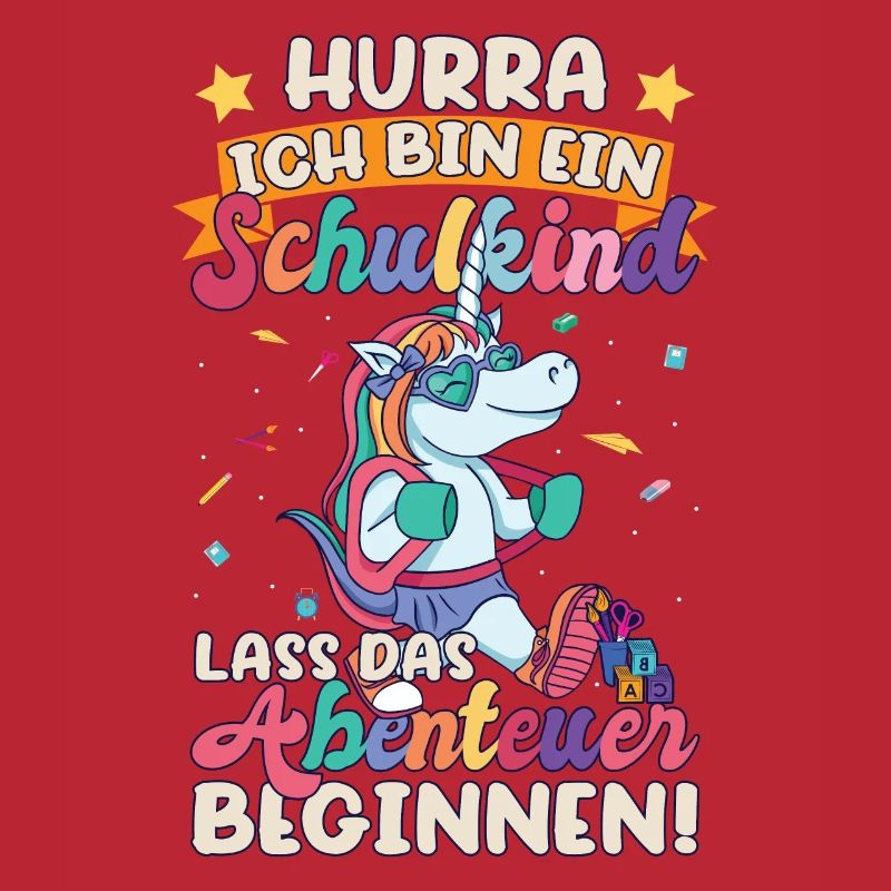 Ich bin ein Schulkind Einschulung