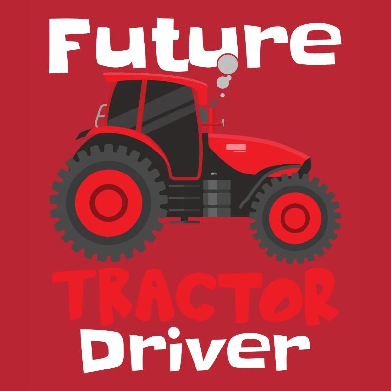 Künftiger Traktorfahrer