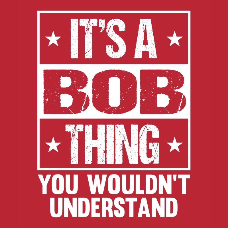 Drôle de nom Bob