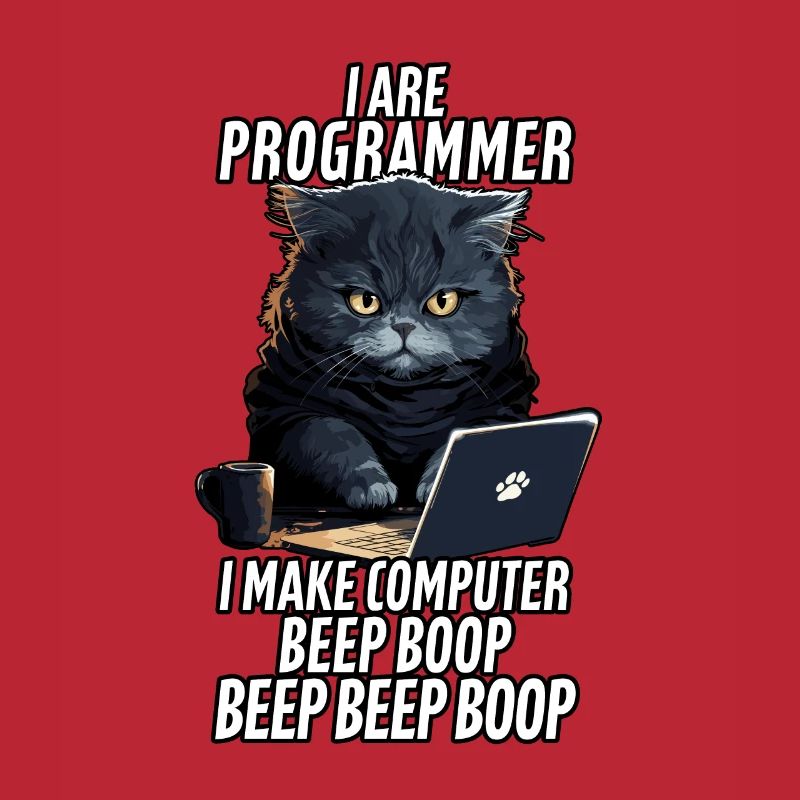 Ich bin Programmierer Beep Boop