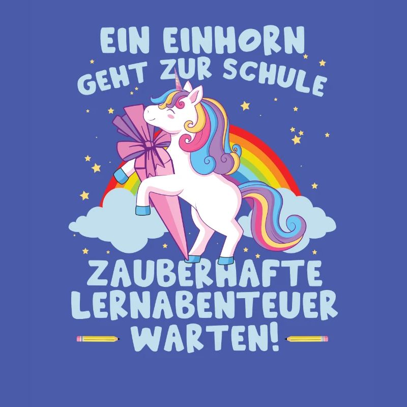 Einschulung Einhorn Mädchen Grundschule