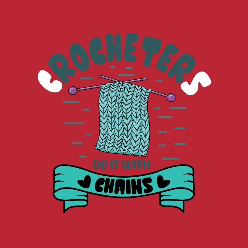 Crocheters do it with chains
