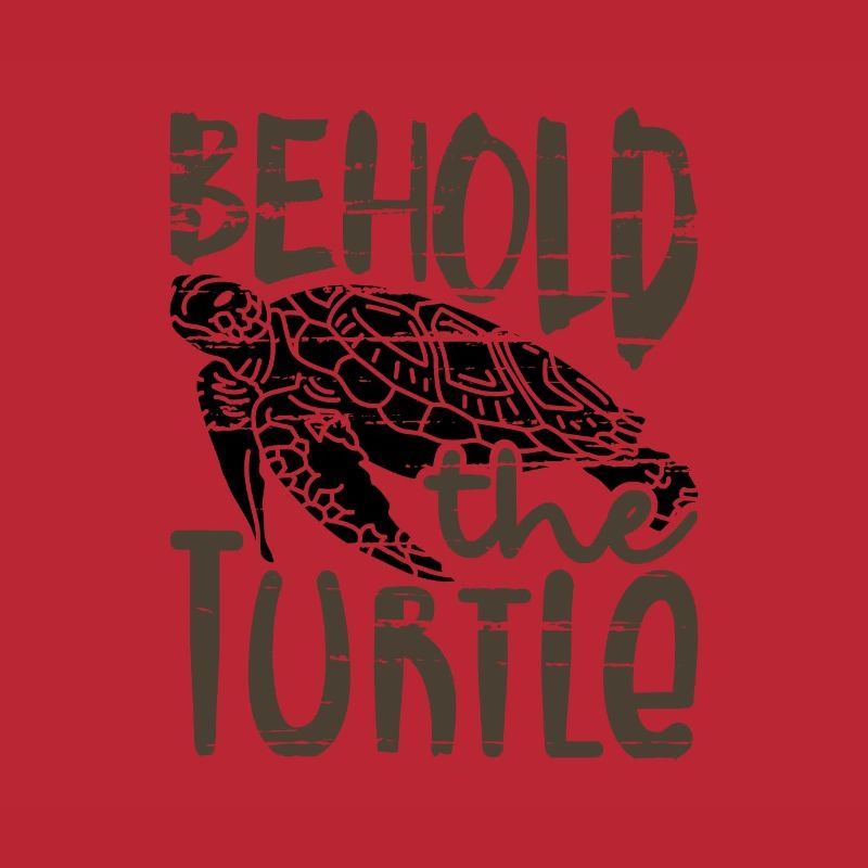 Behold the Turtle Fun Turtle Lover Gift Idea