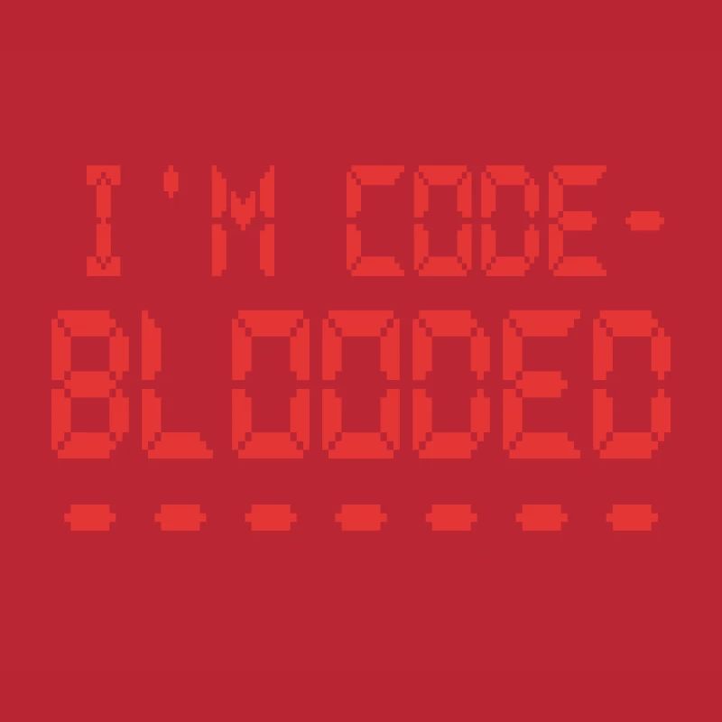 Computerprogrammierung Ich bin Code Blooded Programmierer
