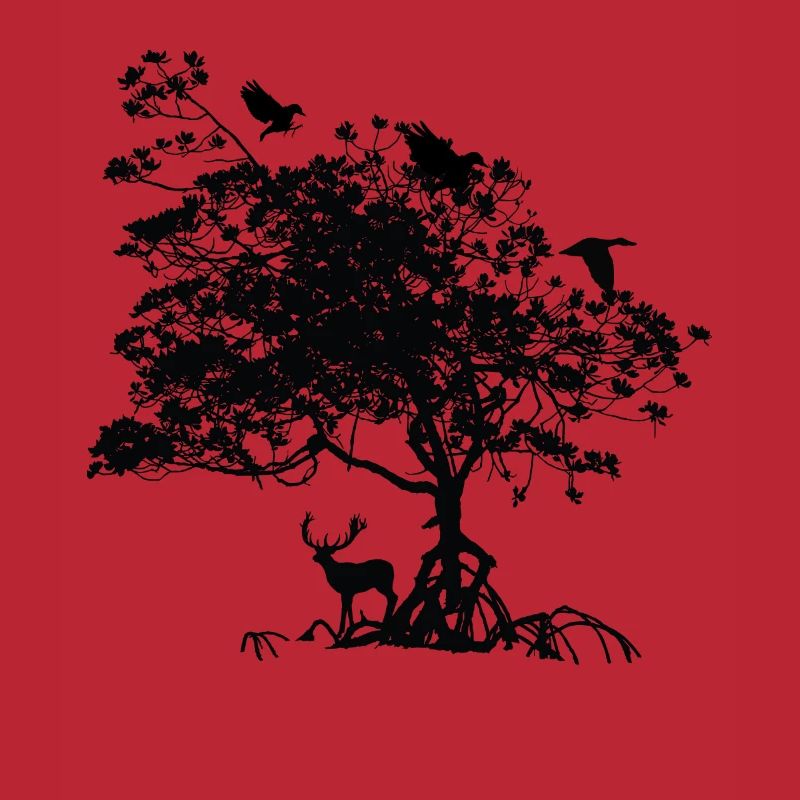 tree animals gift
