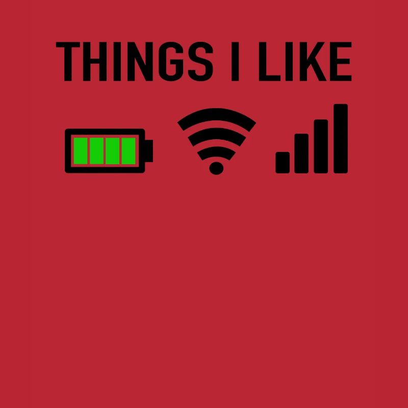 Things I Like - Programmierer Gamer Computer Nerd