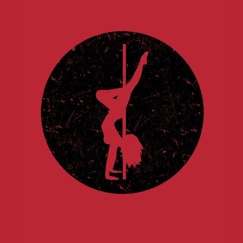 Pole Dancing Silhouette Pole Dancer Pole