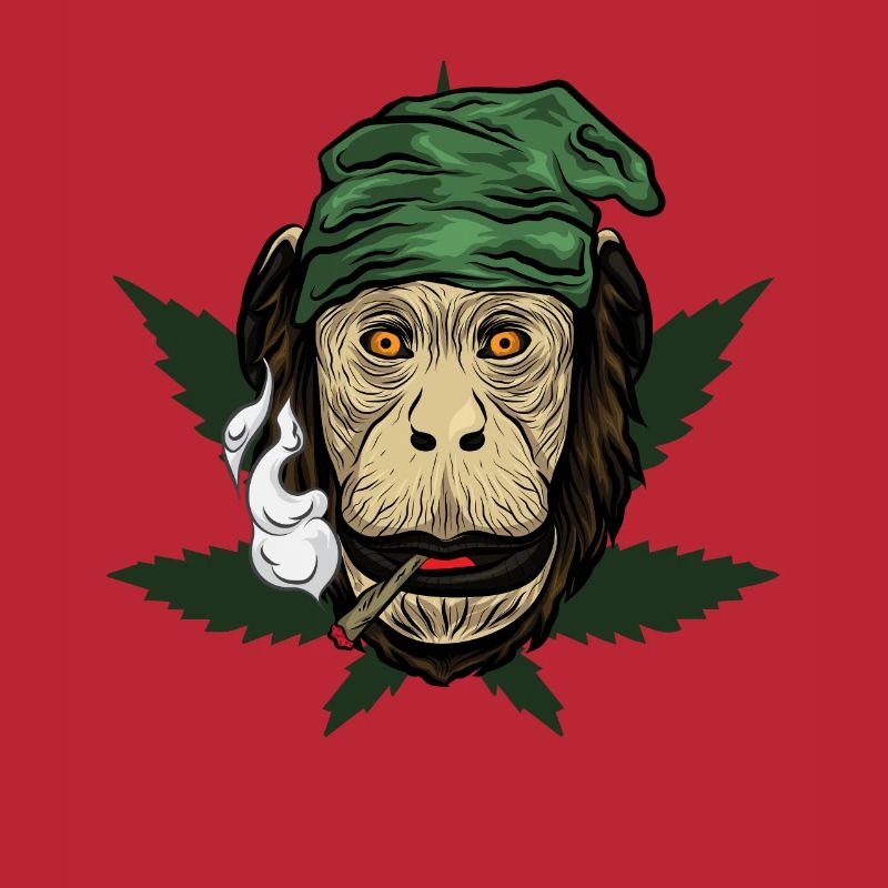 Kiffender Monkey With Joint
