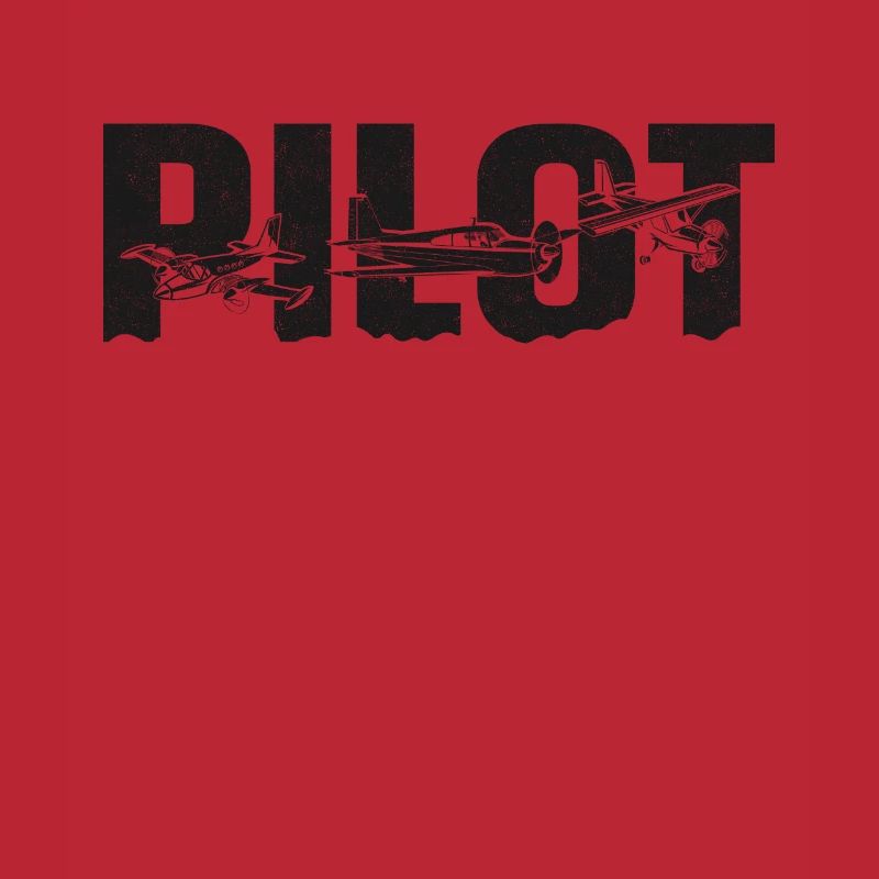 Airplane Pilot Vintage Pilot