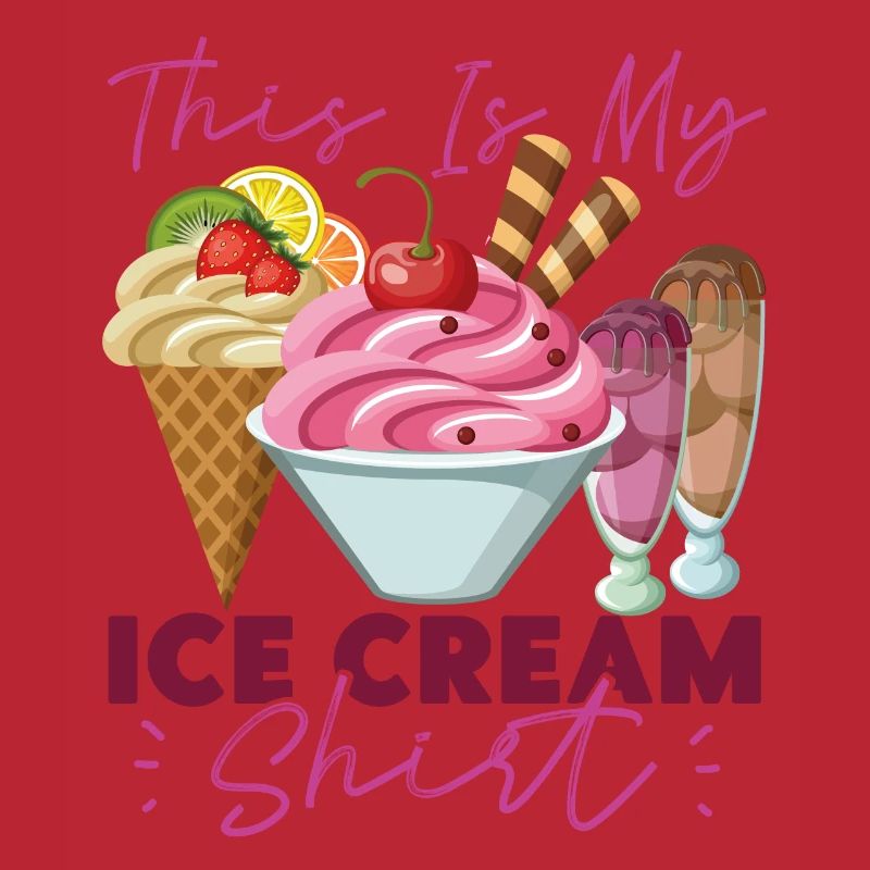 Cornet de crème glacée C’est ma glace
